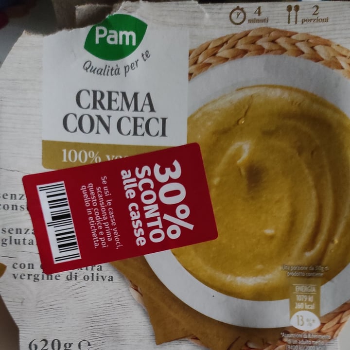 photo of Pam crema con ceci shared by @alessandraaaa on  21 Dec 2024 - review