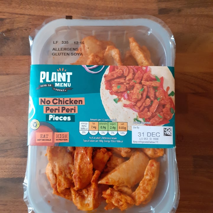 photo of Plant Menu No Chicken Piri Piri Pieces shared by @lucylou77 on  22 Dec 2023 - review