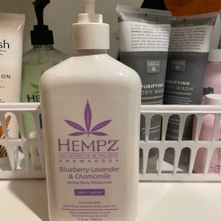 Hempz blueberry lavender & chamomile herbal day & night softening body silk Review abillion