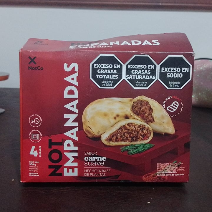 photo of NotCo empanadas NotCarne Suave shared by @g77on on  18 Oct 2024 - review