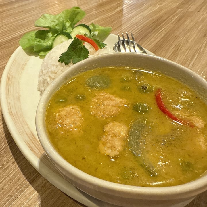 photo of SO asean Green Curry With Plant Based Meat Balls Served With Steam Rice shared by @zslim86 on  30 Sep 2025 - review