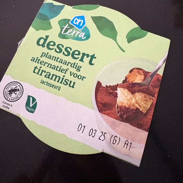photo of Albert Heijn AH dessert tiramisu shared by @louiseloveslentils on  10 Feb 2025 - review