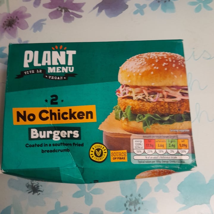 photo of ALDI Plant Menu No Chicken Burgers shared by @dazzlingcheetah16 on  27 Oct 2023 - review