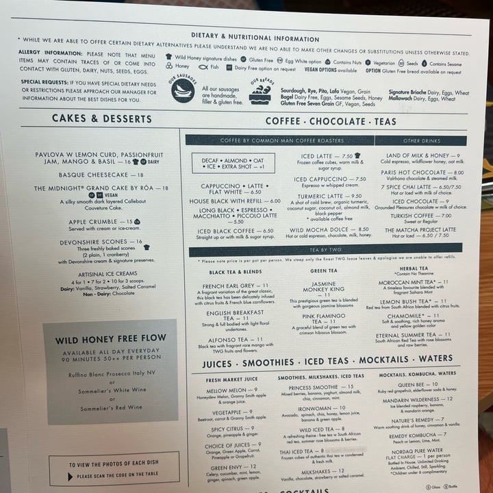 photo of Wild Honey Californian shared by @theblobbyvegan on  25 May 2024 - review