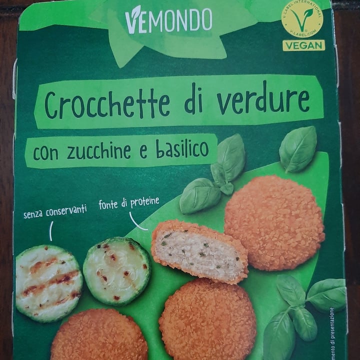 photo of Vemondo Crocchette Di Verdure Con Zucchine E Basilico shared by @carmiveg on  10 Jun 2024 - review
