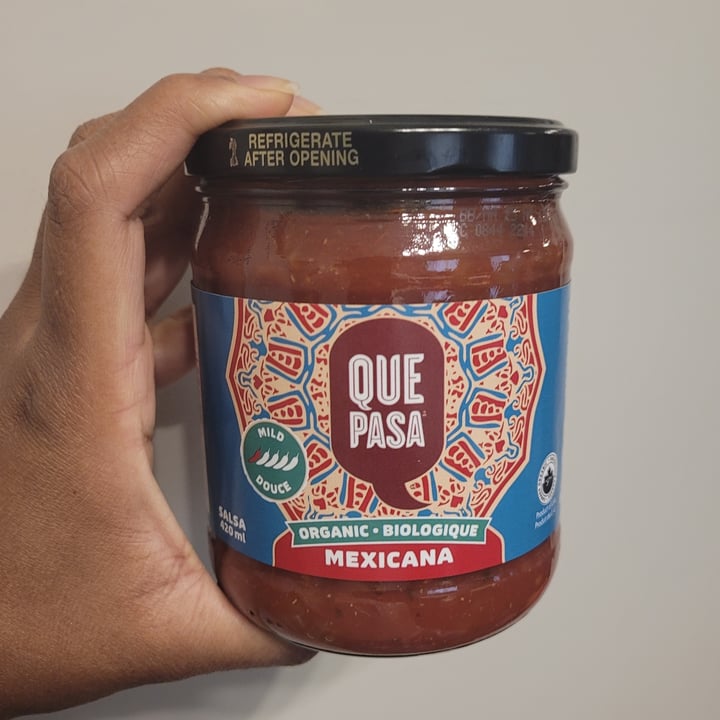 photo of Que Pasa Organic Mild Salsa shared by @theveglife on  25 Apr 2024 - review