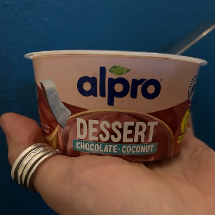 photo of Alpro Chocolate Coconut Dessert shared by @parentesigraffa on  14 May 2025 - review