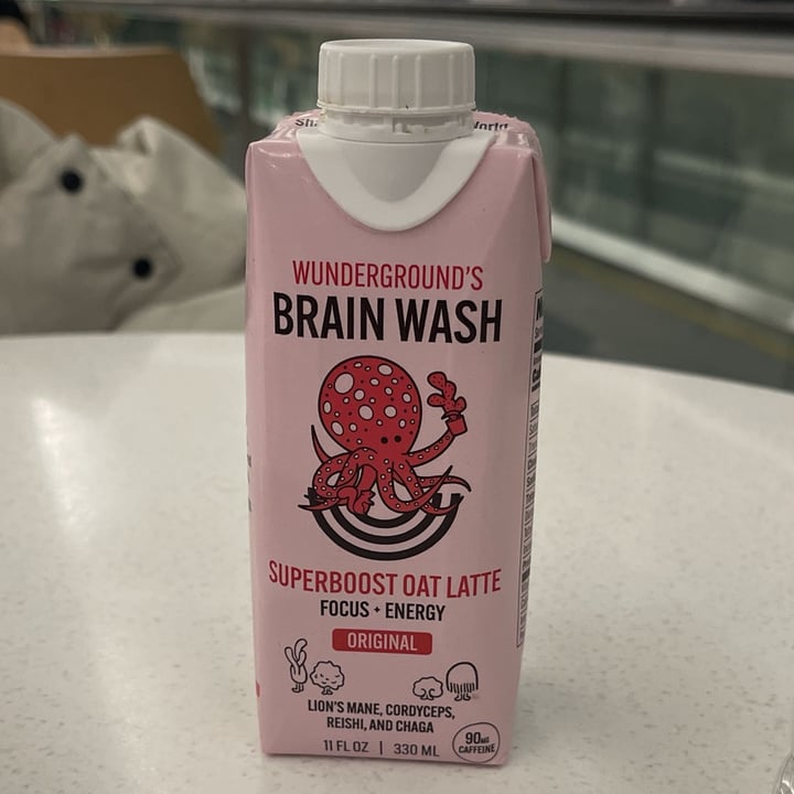 photo of Wunderground’s brain wash superboost oat latte - original shared by @ravenmychelle on  05 Jan 2025 - review