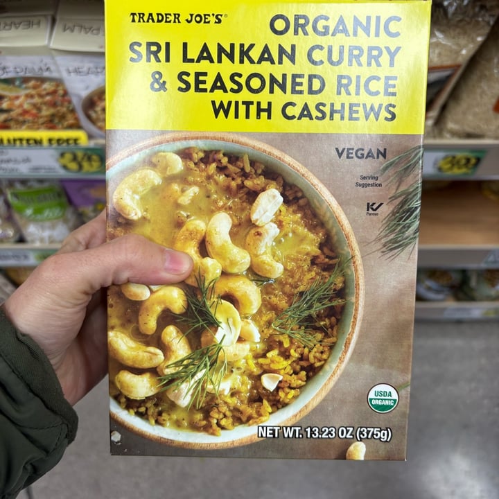 photo of Trader Joe's Sri Lankan Curry and Seasoned Rice shared by @ashtothexo on  03 Feb 2025 - review