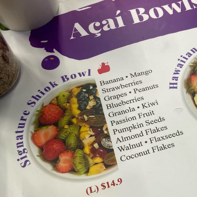 Signature Shiok Açai bowl at Randy Indulgence Acai Bar (One Raffles ...
