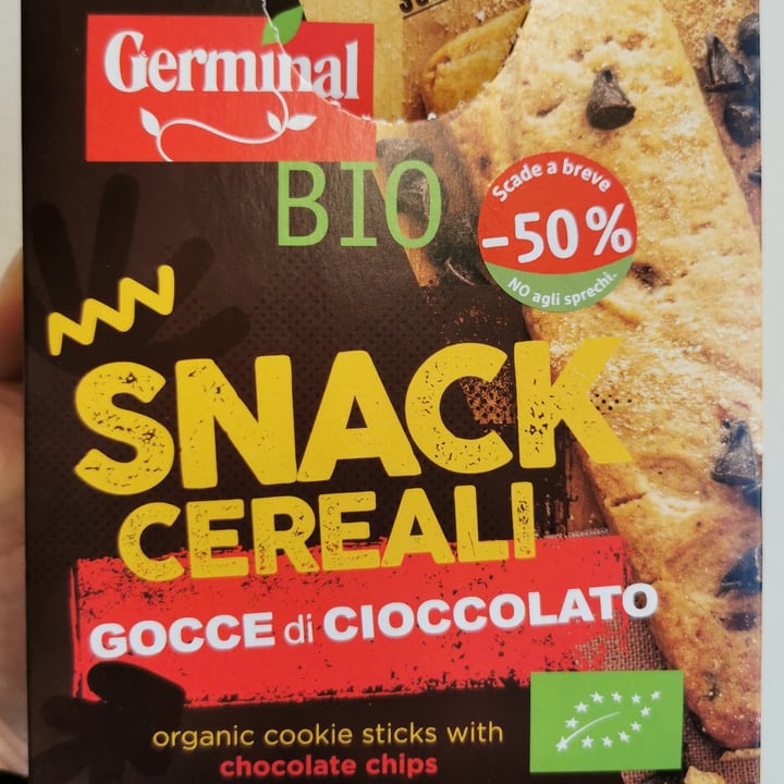 photo of Germinal Bio Snack Cereali Con Gocce Di Cioccolato shared by @posataverde on  27 Apr 2024 - review