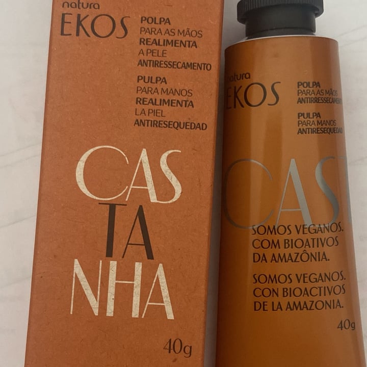photo of Natura ekos castanha polpa para as mãos shared by @adrianabrustolin on  02 Dec 2024 - review