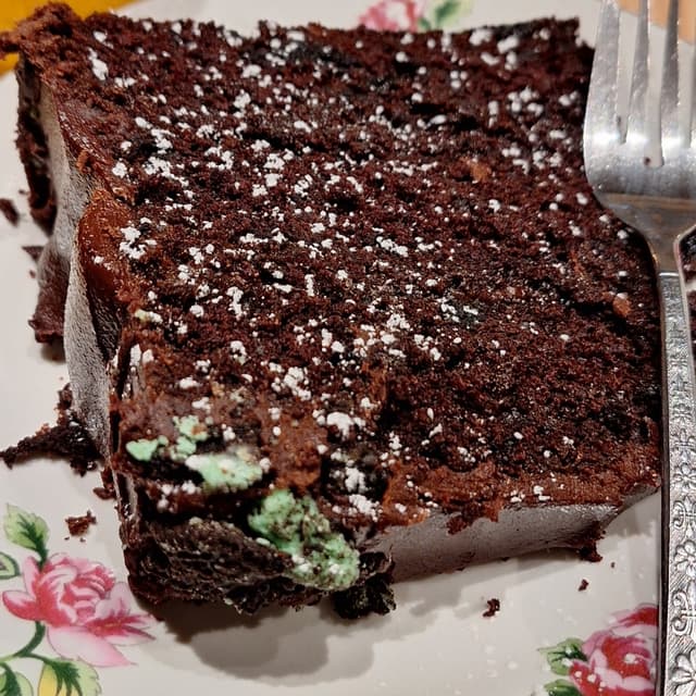 Photo of the dish “Special 02.27.2024 Polenta + Chocolate Mint Cake”