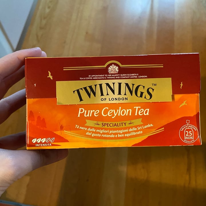 photo of Twinings Pure ceylon tea shared by @gio24601 on  07 Jan 2024 - review