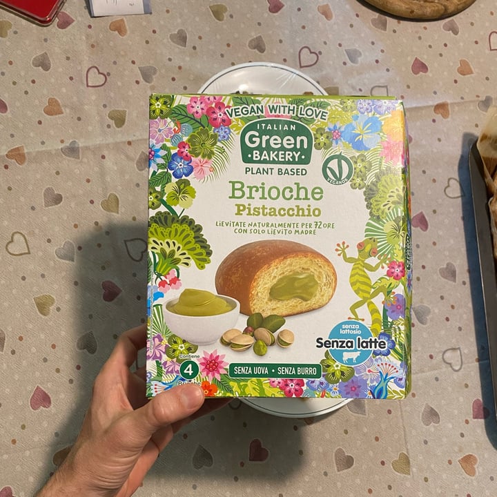 photo of italian green bakery Brioche Al Pistacchio shared by @arthurlee on  24 Sep 2023 - review
