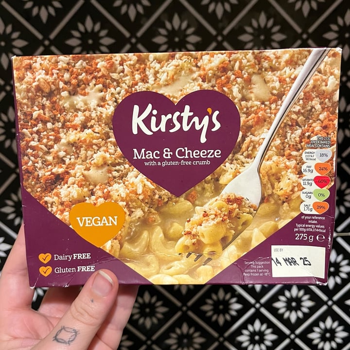 photo of Kirsty’s Mac & Cheeze shared by @marruiz on  25 Feb 2024 - review