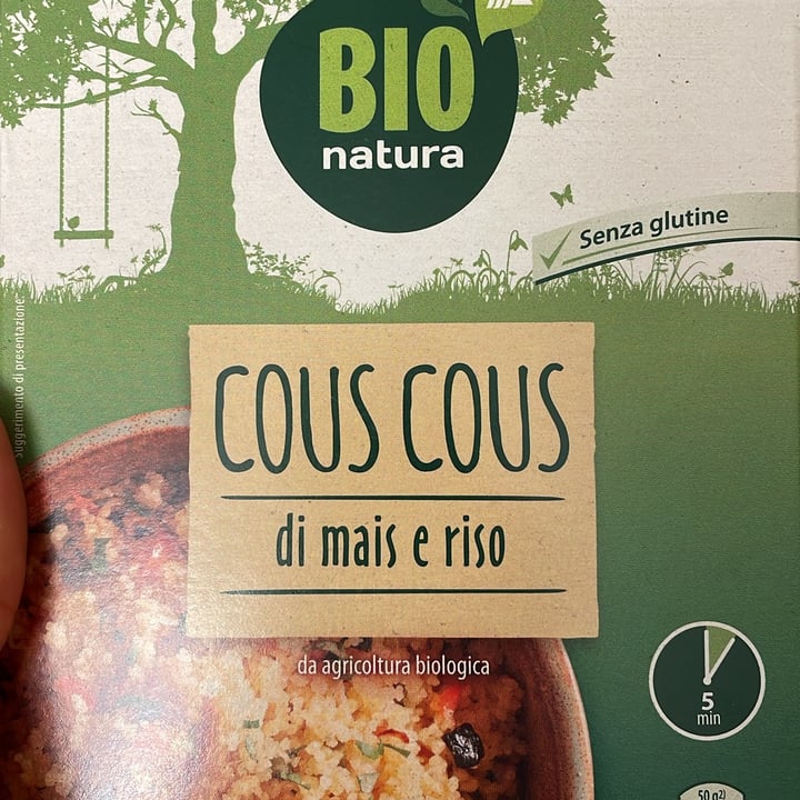 photo of Bio Natura Cous cous di mais e riso shared by @gioper on  06 Mar 2025 - review