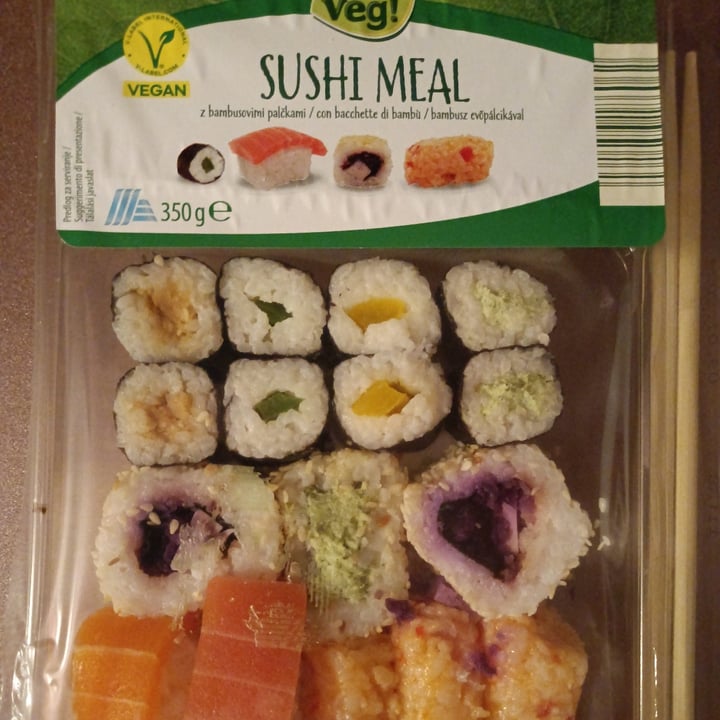 photo of Just Veg! (ALDI Italy) sushi meal shared by @irewillard on  08 Jan 2024 - review