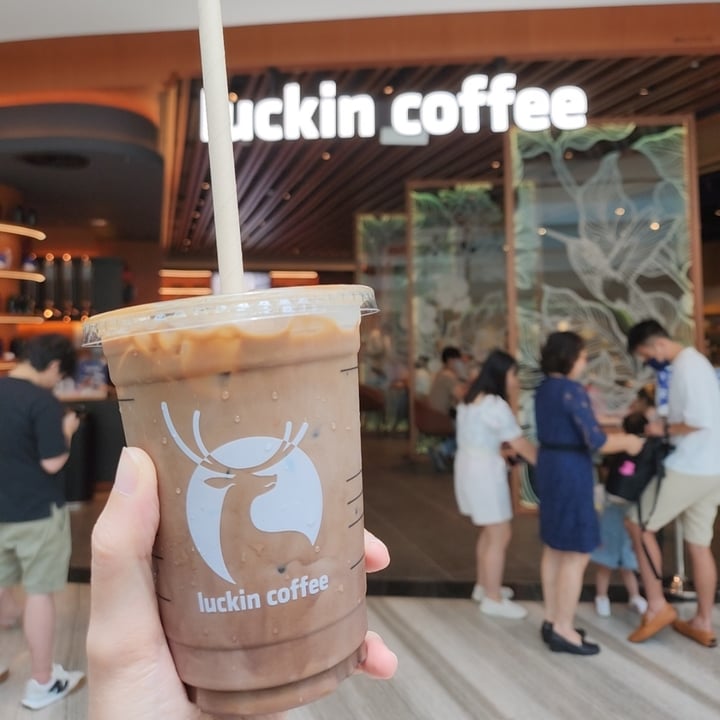 photo of Luckin Coffee- Jewel Iced Minty Coconut Latte shared by @yiersansiwu on  17 Sep 2023 - review