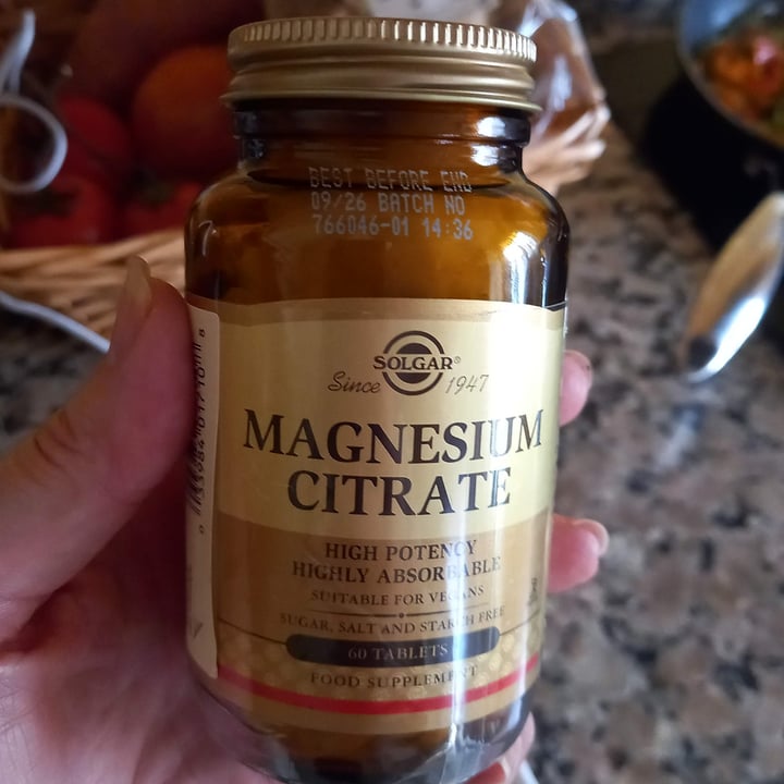 photo of Solgar Magnesium Citrate shared by @maryni on  07 May 2024 - review