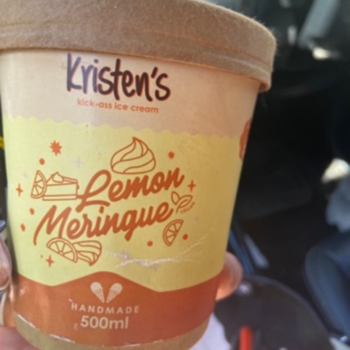 photo of Kristen's Kickass Ice cream Lemon meringue shared by @leighclare29 on  30 Jan 2025 - review