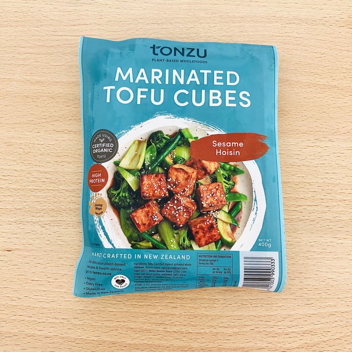 photo of Tonzu Marinated Tofu Cubes Sesame Hoisin shared by @lil-chickpea on  16 Feb 2024 - review