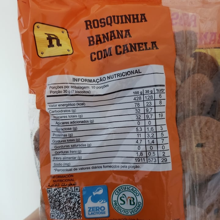 photo of Rancheiro Rosquinha De Banana Com Canela shared by @vrgvegana on  26 Mar 2024 - review