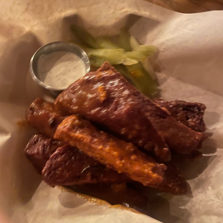 photo of Watercourse Foods Buffalo Seitan Wings shared by @dinaaa on  10 Jan 2024 - review