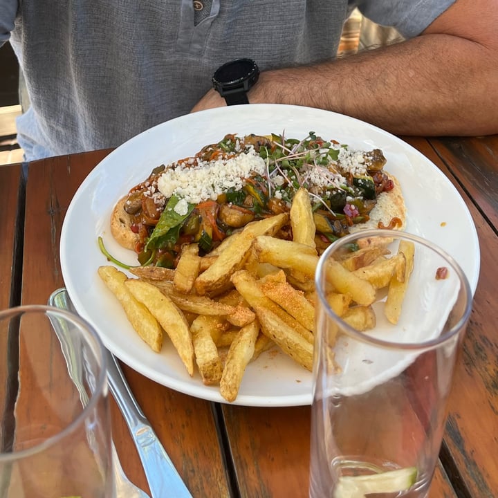 photo of Brick Lane Eatery Century City Toasted veg and mozzarella sandwich shared by @mimi2308 on  29 Jan 2025 - review