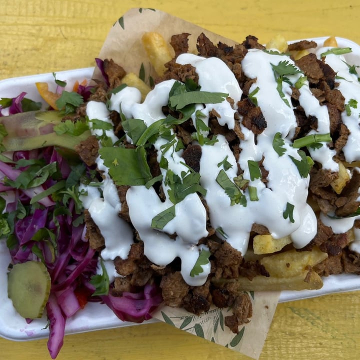 photo of Bamboo Street Food Ltd Loaded Lebanese Shawarma Kebab on Fries shared by @whatrebeccaeats on  21 Aug 2023 - review