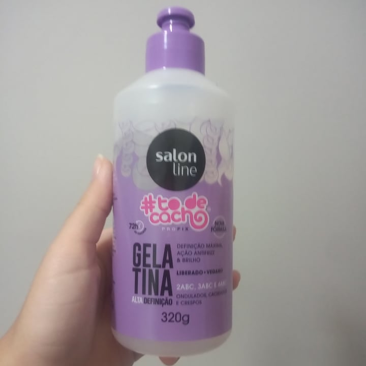 photo of Salon line Gelatina #todecacho Alta Definição shared by @anaveggan on  11 Oct 2023 - review