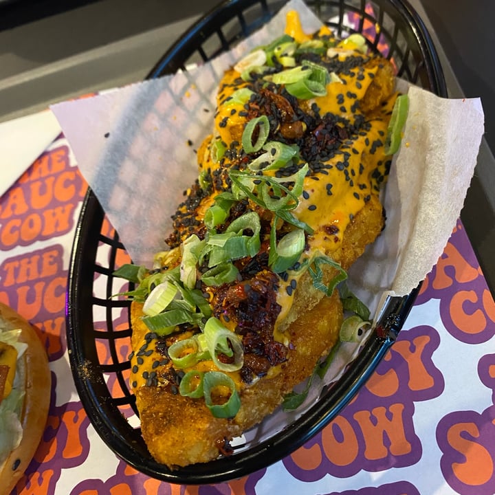 photo of The Saucy Cow Vegan Food Temple Bar Salt & Chilli Hashbrowns shared by @meganthevegetable on  07 May 2024 - review