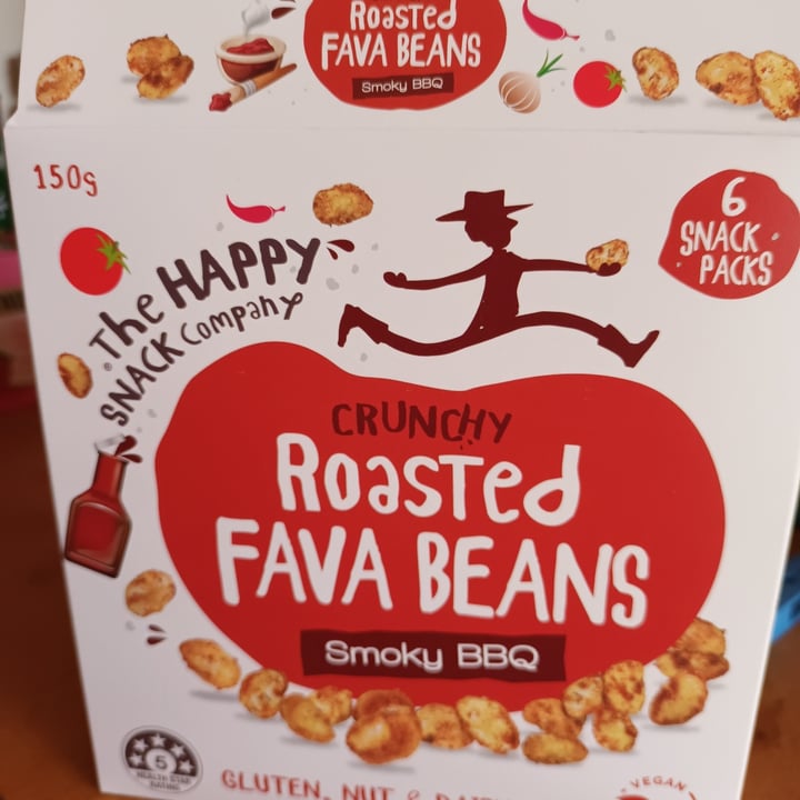 photo of The Happy Snack Company crunchy fava beans smoky bbq shared by @jaffywhim on  18 May 2024 - review