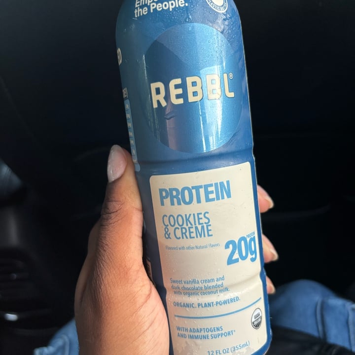 photo of REBBL Cookies and Cream shared by @danceandeatplants on  17 Jul 2025 - review
