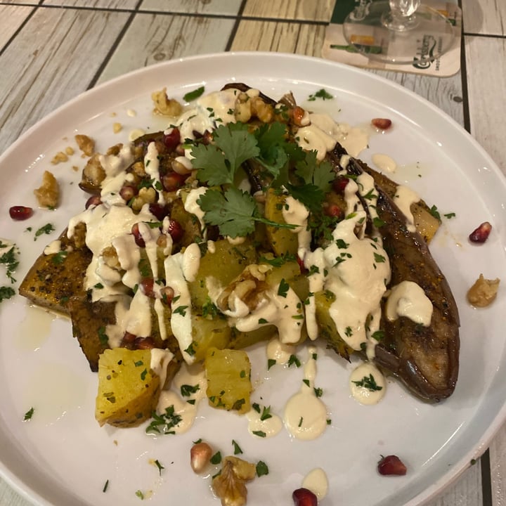 photo of Red Tomato Langkawi eggplant shared by @theveganduck on  01 Aug 2024 - review