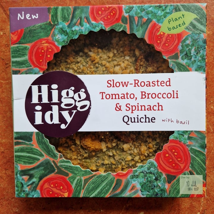 photo of Higgidy Spinach & Tomato Quiche shared by @cw50 on  07 Jul 2024 - review