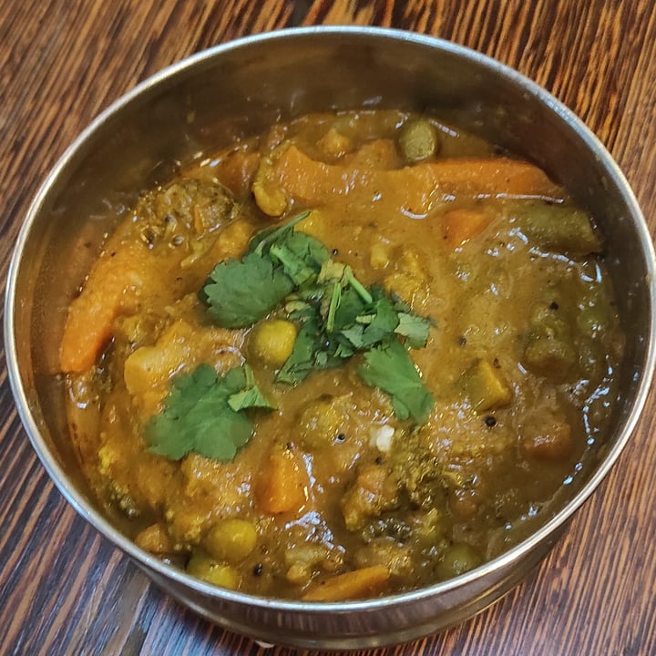 photo of Hraðlestin Green curry veggies shared by @sumarhvonn on  17 Sep 2024 - review