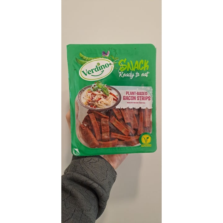 photo of Verdino Plant-Based Bacon Strips shared by @goveg on  23 Feb 2024 - review