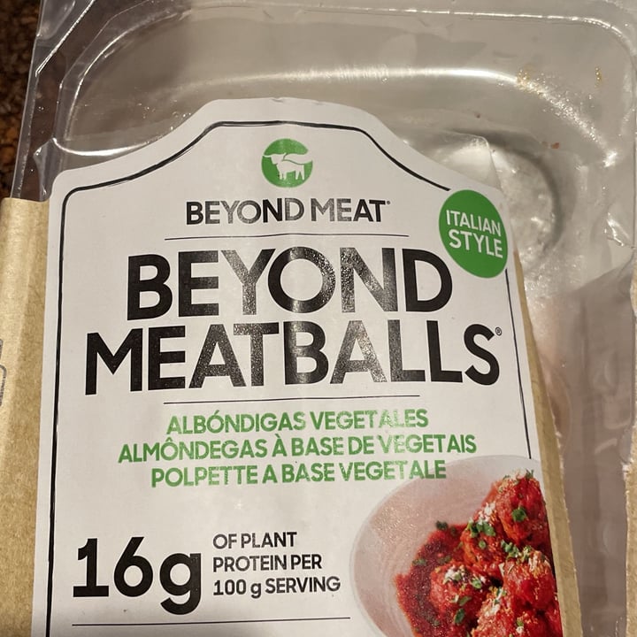 photo of Beyond Meat Beyond meet ball shared by @ostro on  08 Dec 2023 - review
