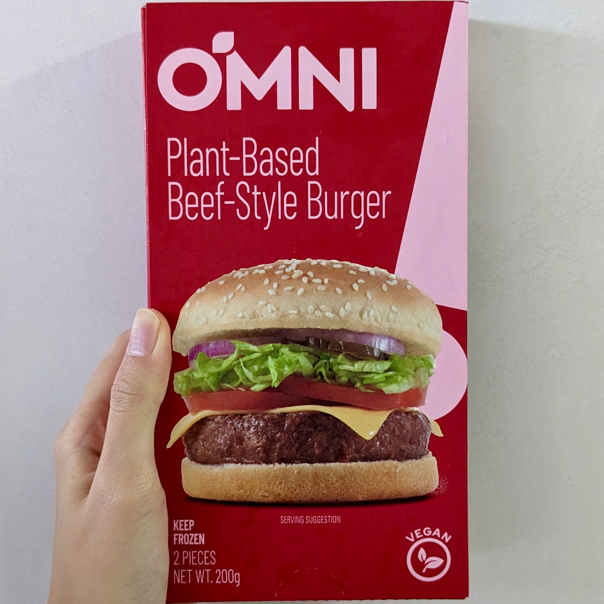 OmniFoods Plant Based Beef Style Burger Reviews abillion