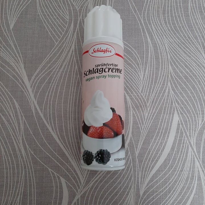 photo of Schlagfix Schlagcrème Vegan Spray Topping shared by @marte on  10 May 2024 - review