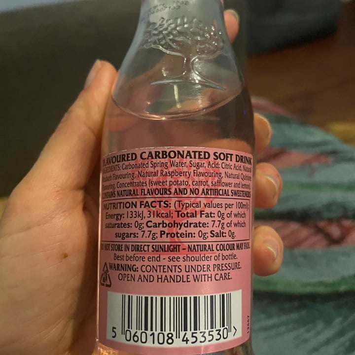 photo of Fever-Tree sweet rasperry tonic water shared by @magdawrpa on  19 Sep 2023 - review