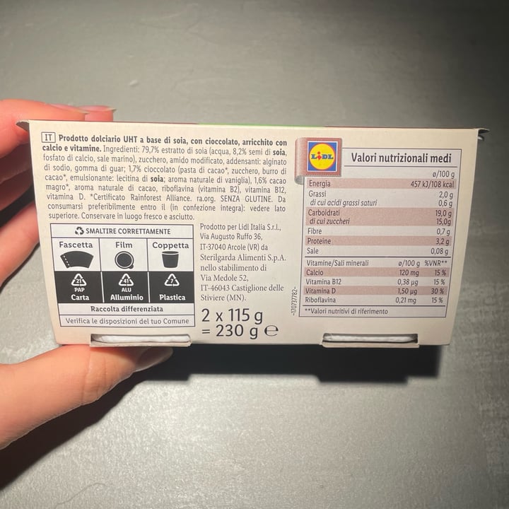 photo of Vemondo Budino di soia al cioccolato shared by @vegaya on  09 Feb 2025 - review