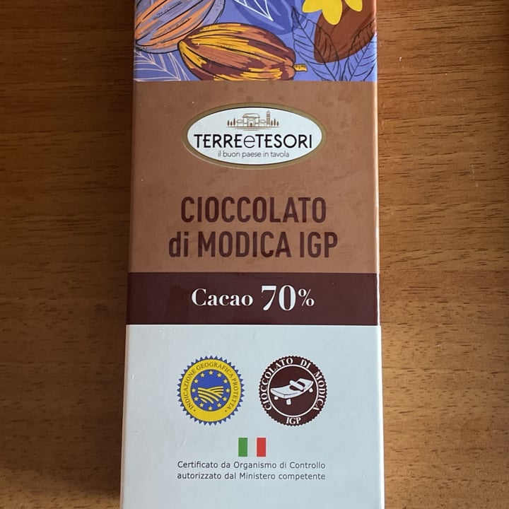 photo of Terre e tesori Cioccolato di Modica IGP shared by @lillaveg on  10 Jan 2024 - review