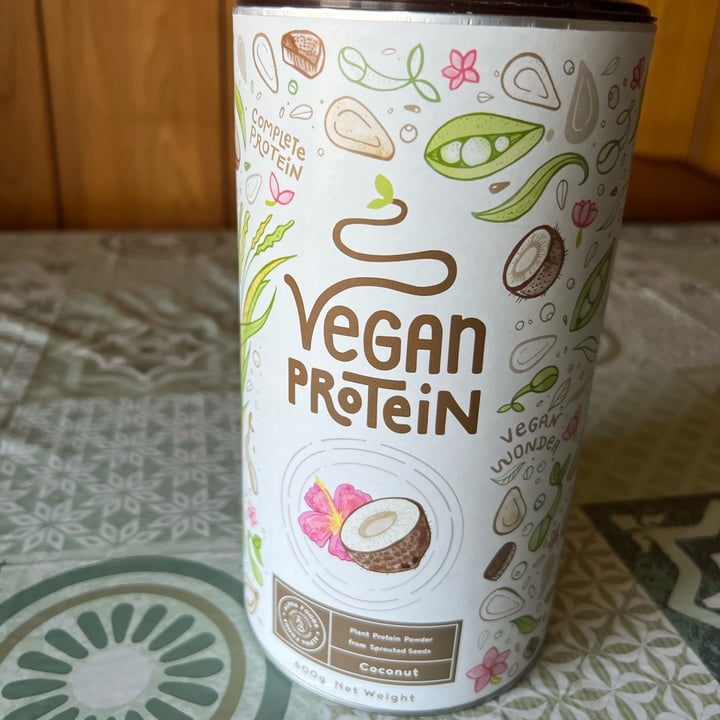 photo of Alpha Foods (Supplements) Vegan Protein powder Coconut shared by @clau on  19 Apr 2024 - review
