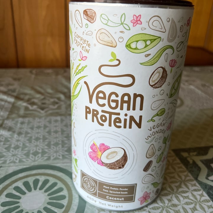 photo of Alpha Foods (Supplements) Vegan Protein powder Coconut shared by @clau on  19 Apr 2024 - review