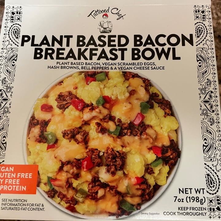 photo of Tattooed Chef Plant Based Bacon Breakfast Bowl shared by @jdwatts on  08 Sep 2023 - review