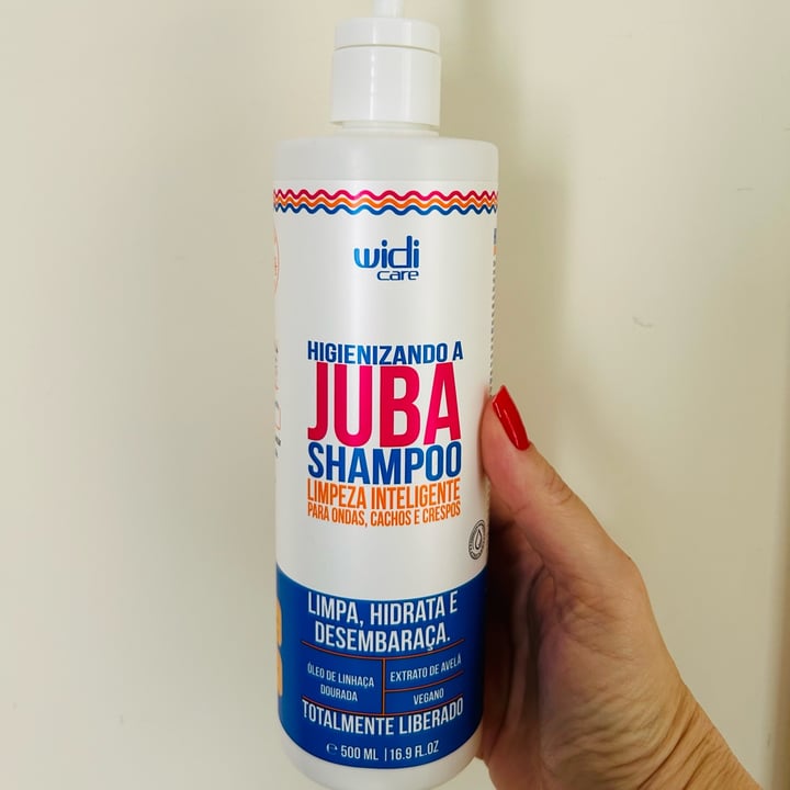 photo of Widi Care Higienizando a Juba Shampoo Limpeza Inteligente shared by @flaveg2022 on  18 Feb 2024 - review