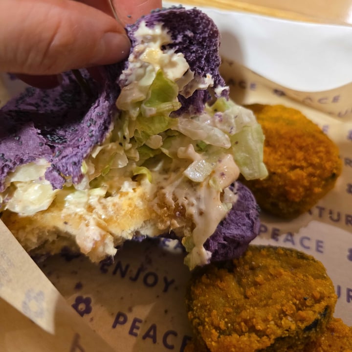 photo of Flower Burger funny crispy shared by @alvi2957 on  20 Feb 2025 - review
