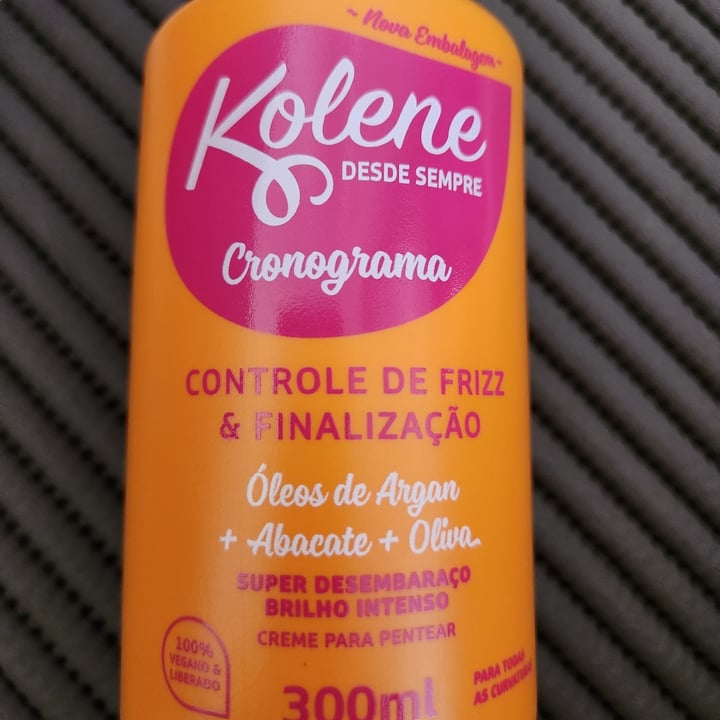 photo of Kolene Creme De Pentear Cronograma shared by @tatigea on  01 Sep 2023 - review